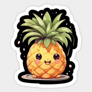 Cute kawaii pineapple Sticker